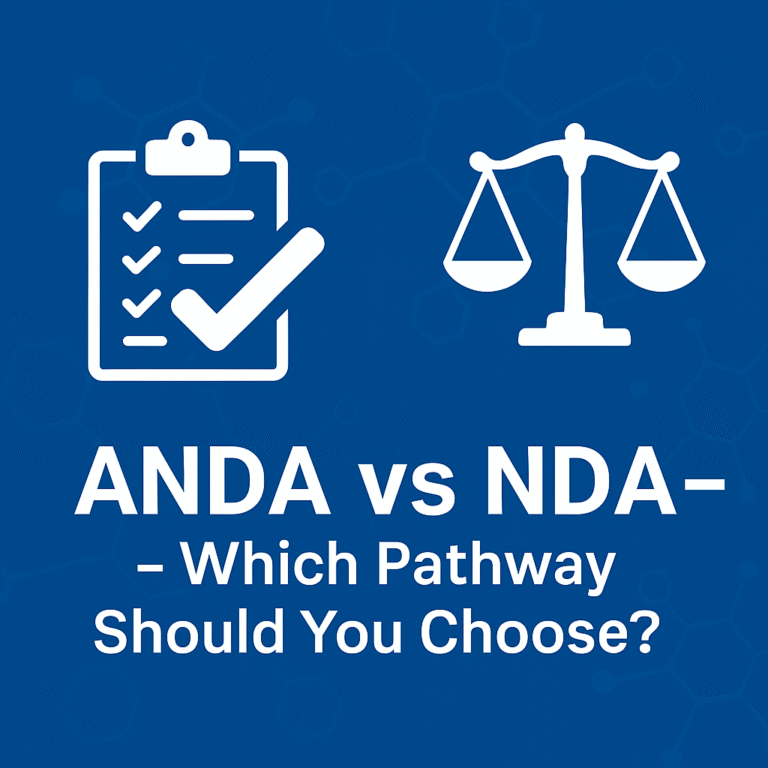 ANDA vs NDA – Key Differences, Costs, Timelines & Regulatory Strategy